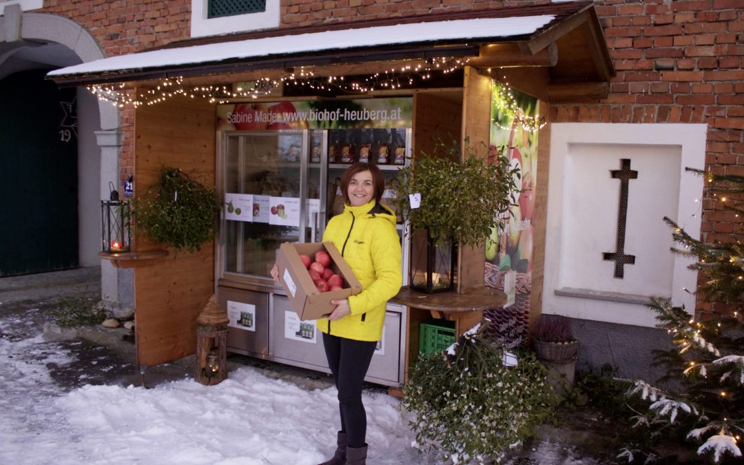 Weihnachtseinkauf am Biohof